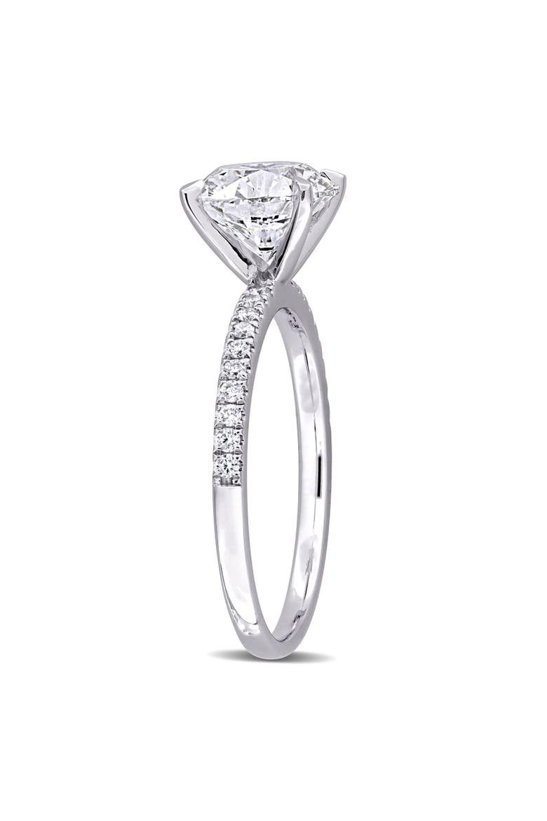 2-1/6 CTW Lab Grown Diamond Ring 14k, Alternate, color, White Gold