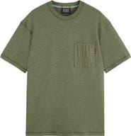 Scotch & Soda Relaxed Fit Slub Cotton Pocket T-Shirt