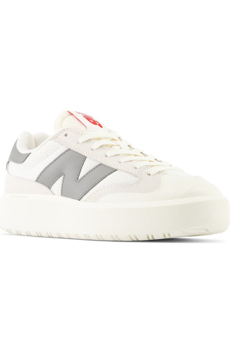 New Balance Gender Inclusive CT302 Tennis Sneaker, Main, color, Sea Salt/ Shadow Grey