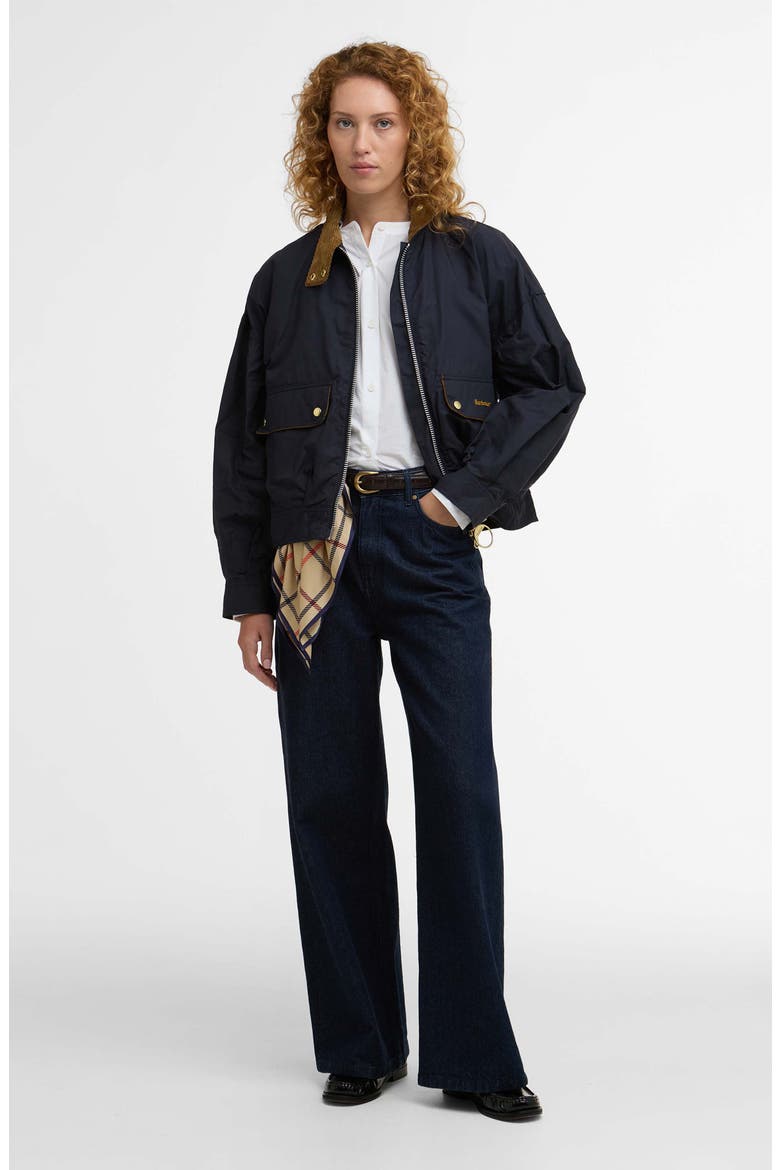 Blackthorn Cotton Jacket, Alternate, color, VULCAN NAVY/ BEIGE TATTERSALL