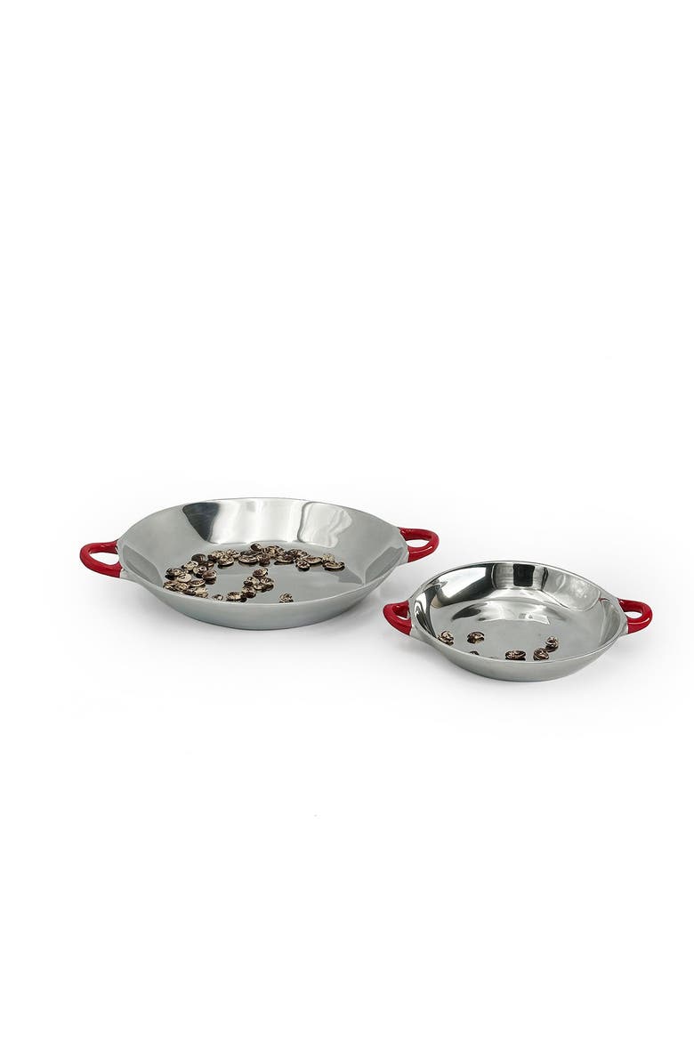 San Miguel Paella Pan, Alternate, color, Silver