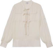 Reiss Josephine Chiffon Top
