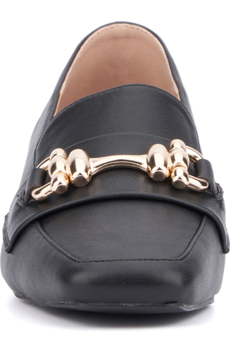 NEW YORK AND COMPANY Damara Horsebit Loafer, Alternate, color, Black