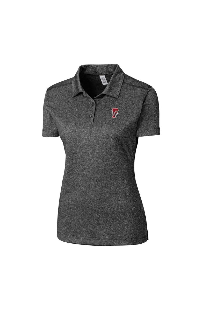 Cutter & Buck Women's Cutter & Buck Heather Black Fresno Grizzlies Clique Charge Active Polo, Alternate, color, 