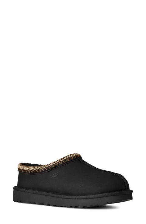 Tasman Nubuck Leather Slipper