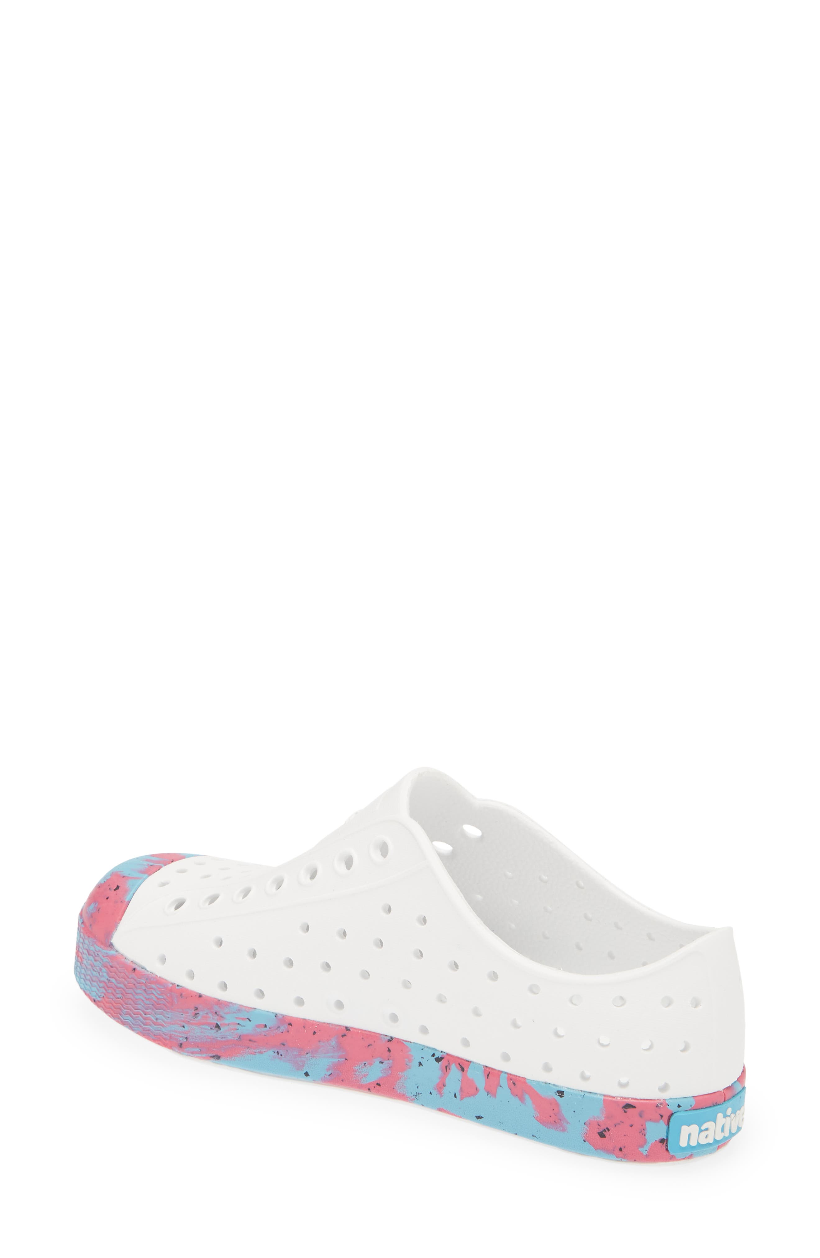 Jefferson Marble Print Slip-On Sneaker, Alternate, color, SHLWHT/ HWDMAUIMARBLE