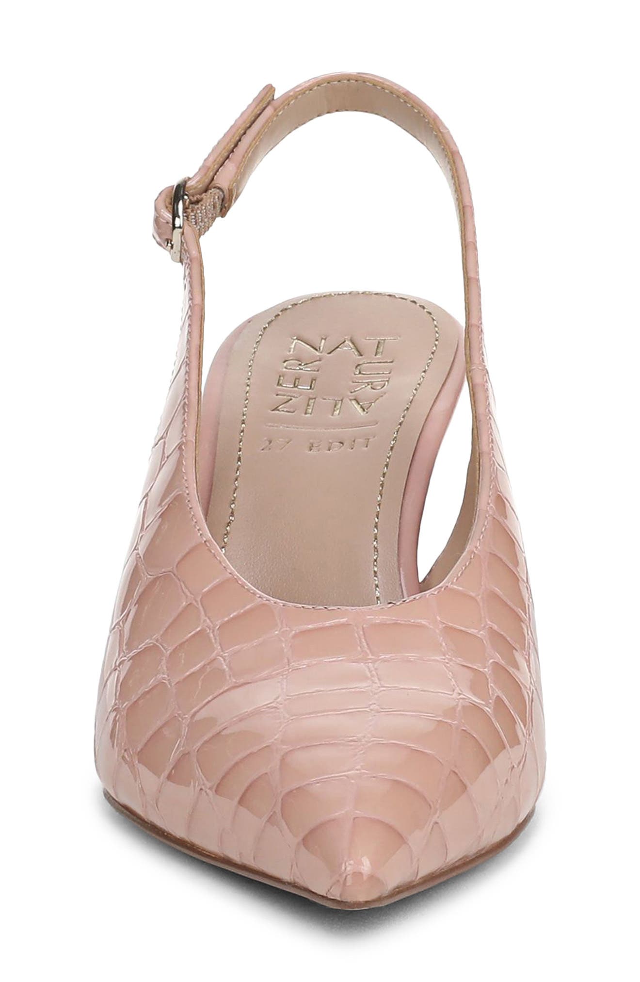 Elaine Slingback Pointed Toe Pump, Alternate, color, PHANTOM PINK