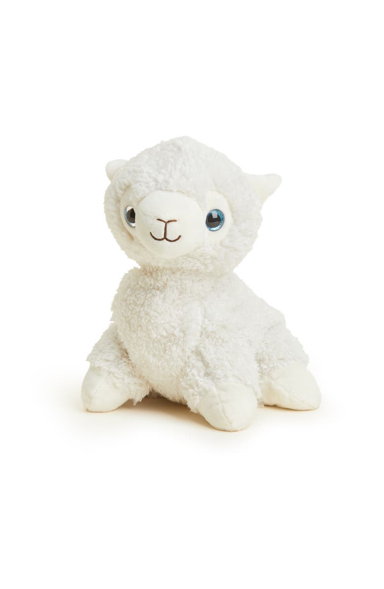 Warmies Llama Plush Toy, Main, color, Light Beige