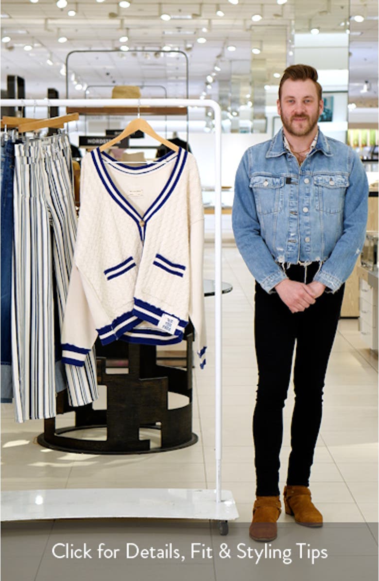 Varsity Cardigan, sales video thumbnail