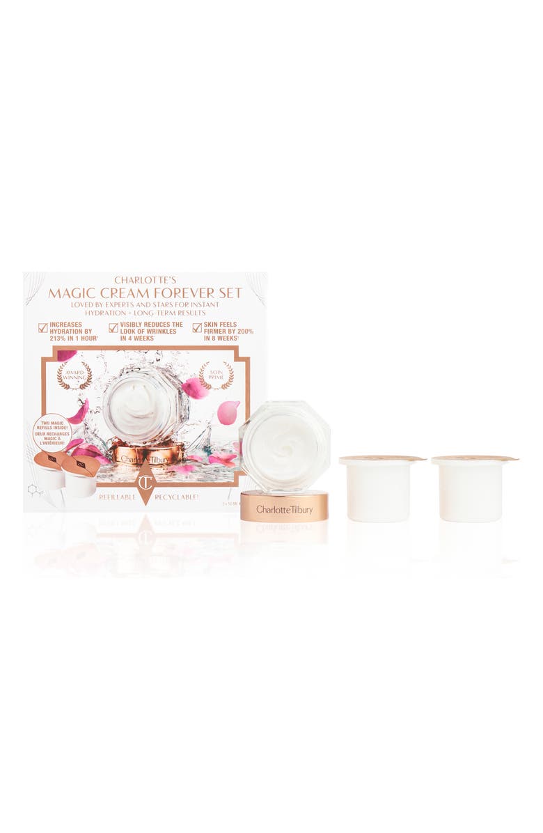 Charlotte Tilbury Magic Cream Forever Set $280 Value, Main, color, 