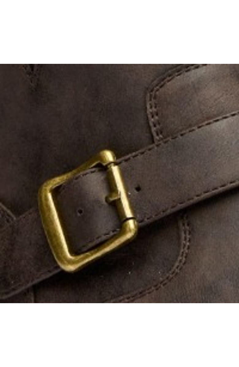 V.GAN LONDON Vegan Arug Biker Boots, Alternate, color, Brown