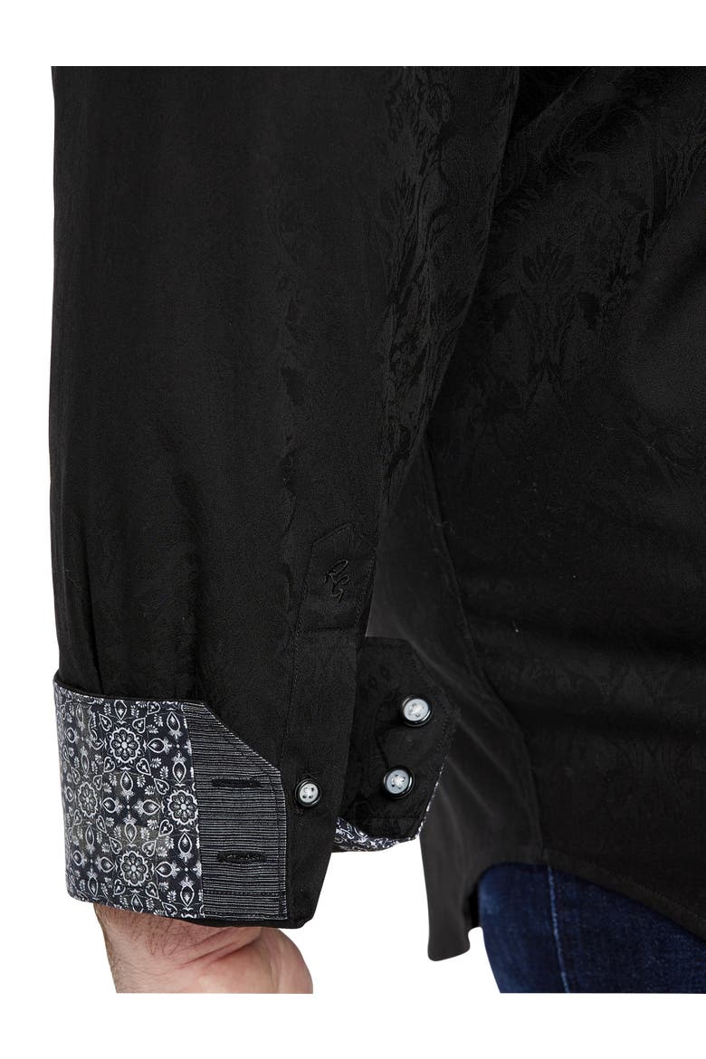 Highland Sport Shirt, Alternate, color, BLACK