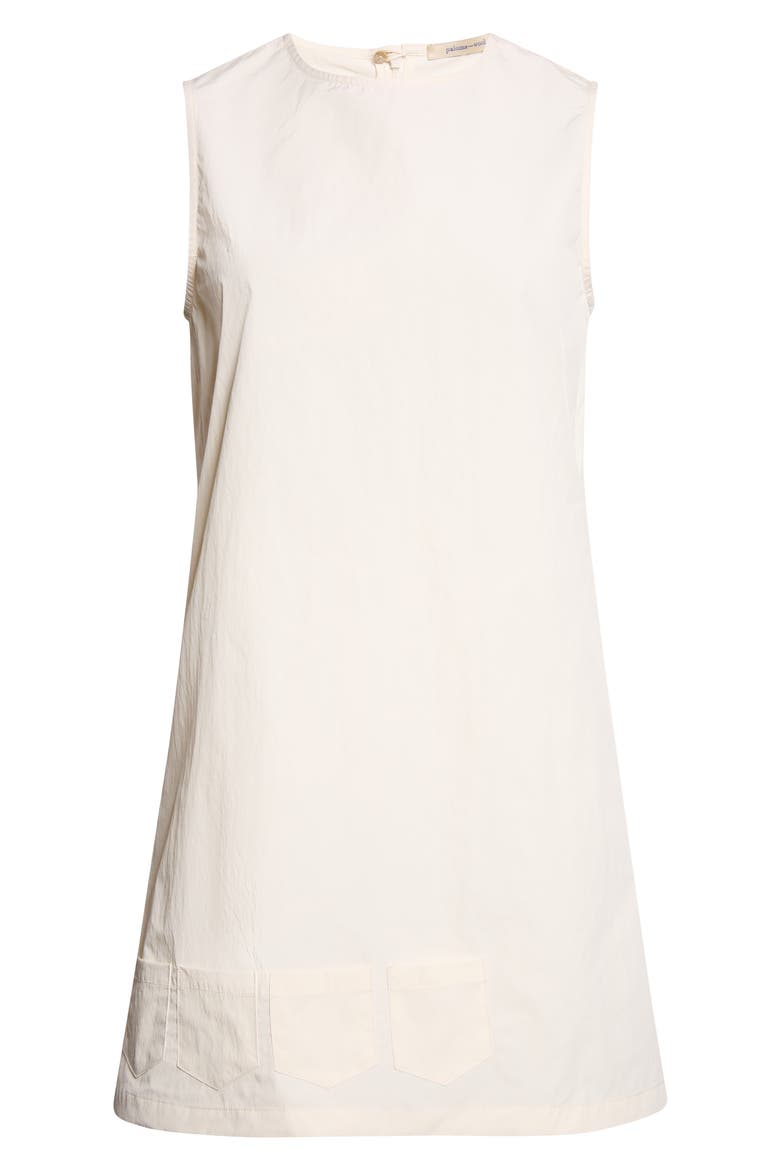 Bayana Sleeveless Shift Minidress, Main, color, 000 - WHITE