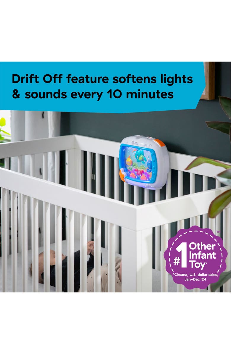 Baby Einstein Sea Dreams Soother Musical Crib Toy and Sound Machine, Alternate, color, Multicolored