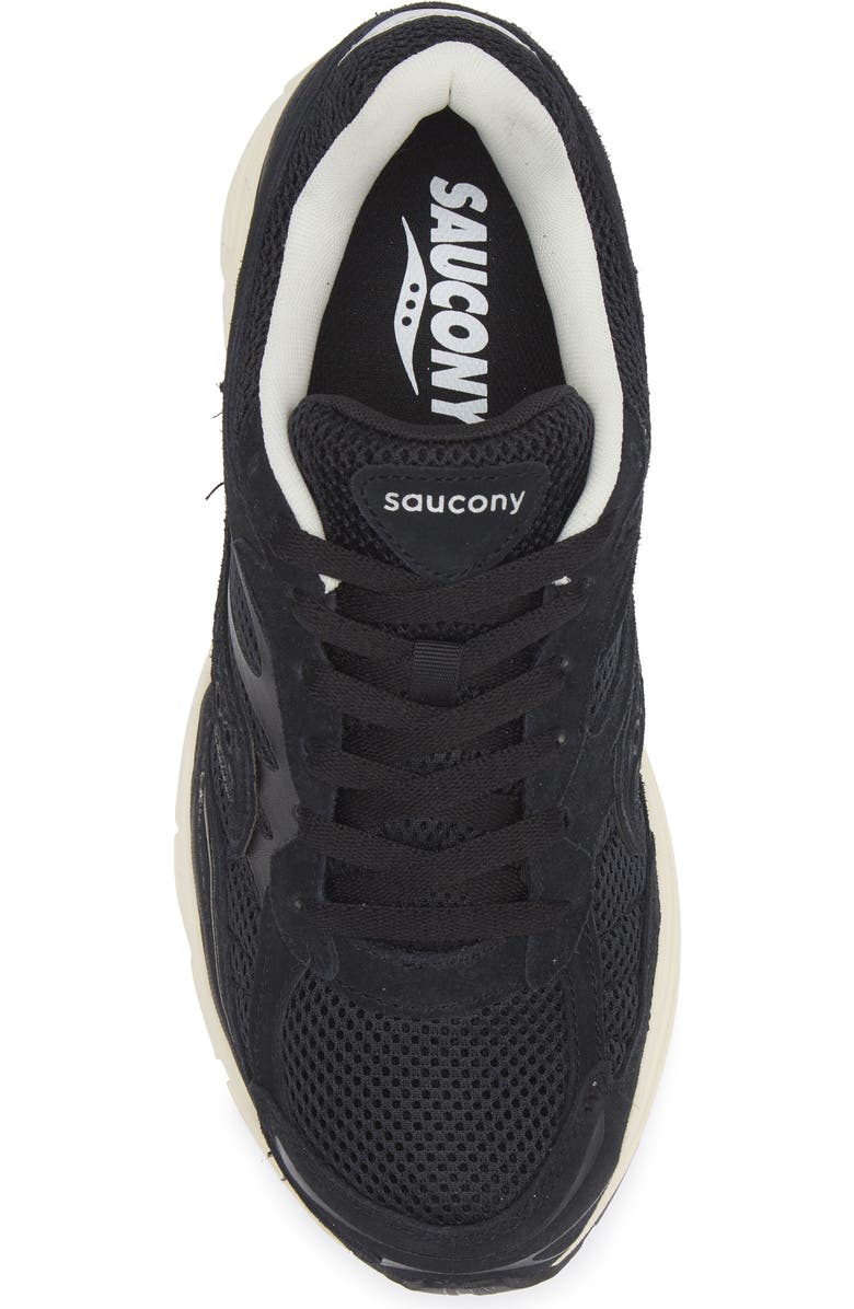 Saucony Gender Inclusive ProGrid Omni 9 Sneaker, Alternate, color, Black/ Cream