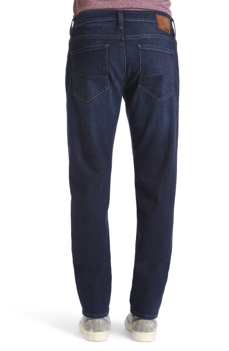 Mavi Jeans Matt Relaxed Straight Fit Jeans, Alternate, color, Deep Clean Comfort