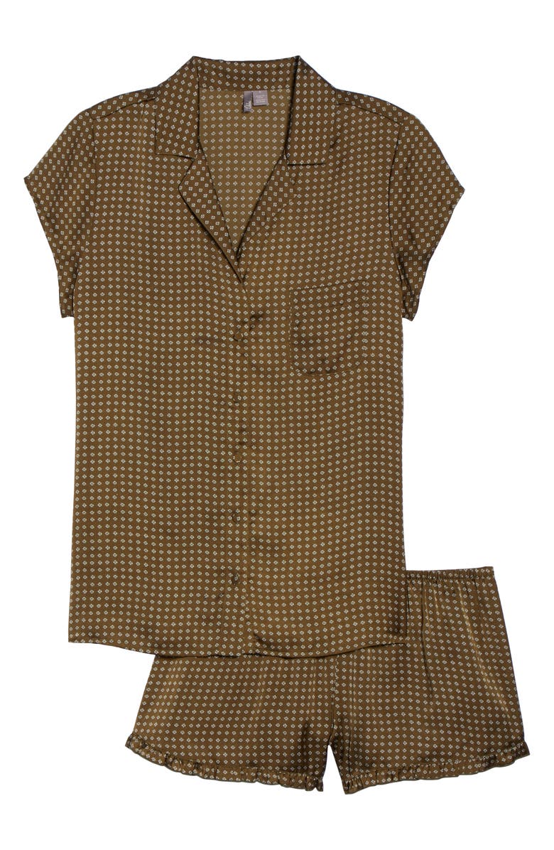 Chelsea28 Satin Short Pajamas, Alternate, color,