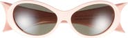 Collina Strada Cocoon 58mm Oval Sunglasses