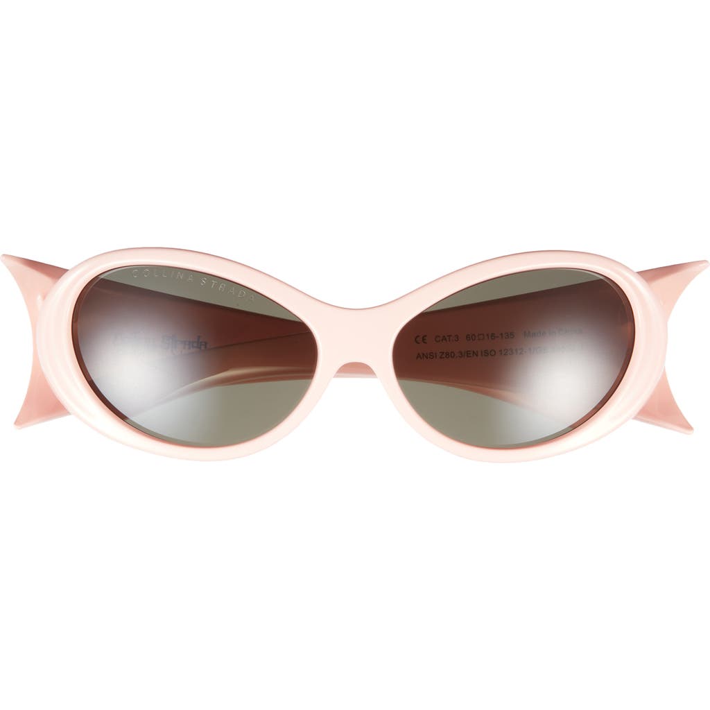 Collina Strada Cocoon 58mm Oval Sunglasses
