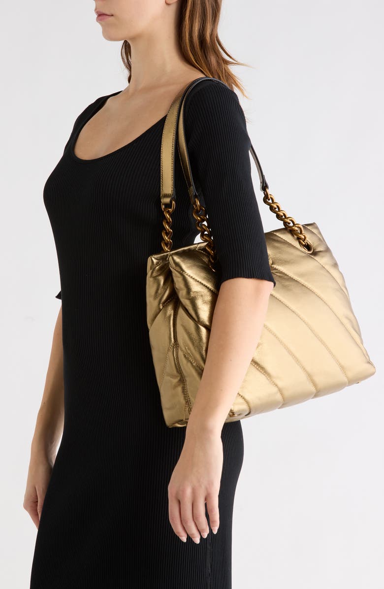 Kurt Geiger London Soho Tote, Alternate, color, Bronze