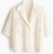 H&M Broderie Anglaise Shirt