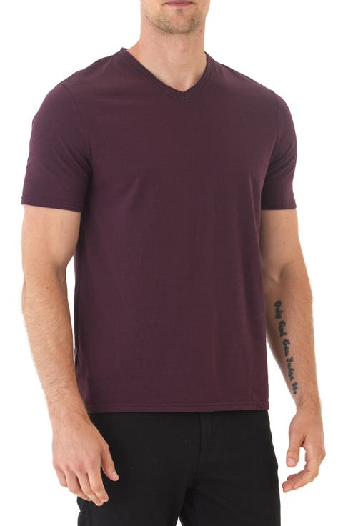 V-Neck Slub T-Shirt