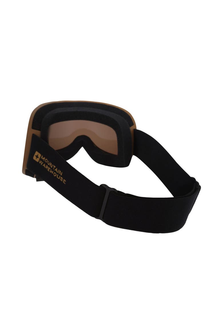 Gender Inclusive Ski Goggles, Alternate, color, Brown