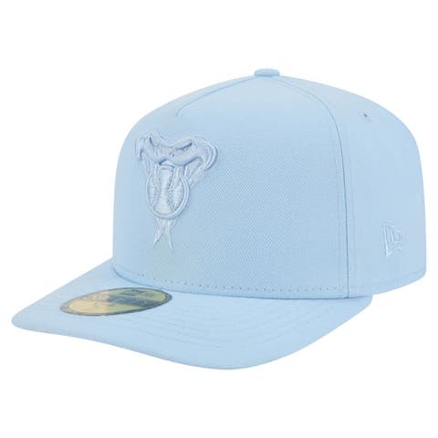Men's New Era  Light Blue Arizona Diamondbacks Color Pack A-Frame 59FIFTY Fitted Hat
