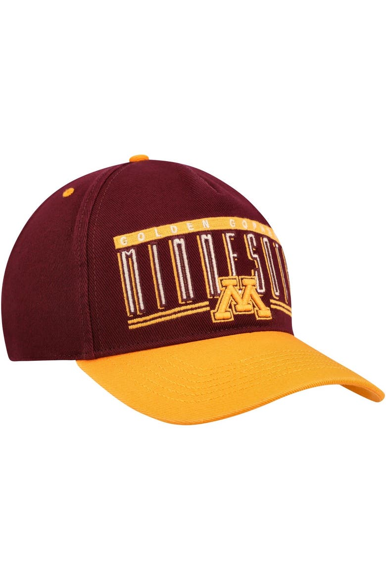 Men's '47 Maroon Minnesota Golden Gophers Double Header Hitch Adjustable Hat, Alternate, color, Maroon