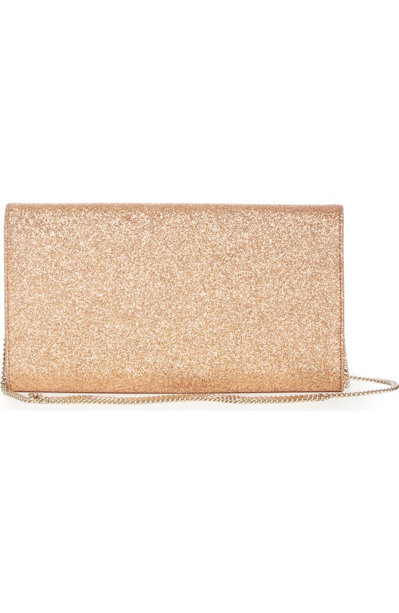 Roger Vivier Crystal Buckle Glitter Shoulder Bag, Alternate, color,