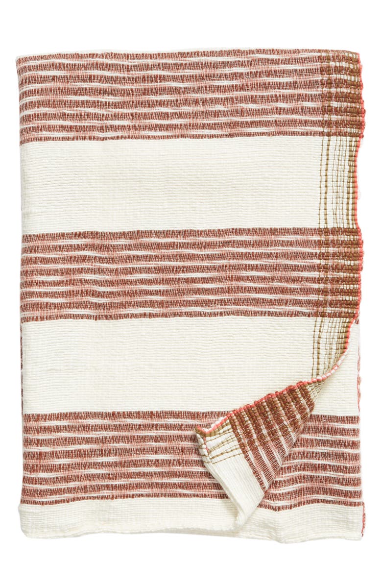 Treasure & Bond Space Dye Woven Throw Blanket, Main, color,