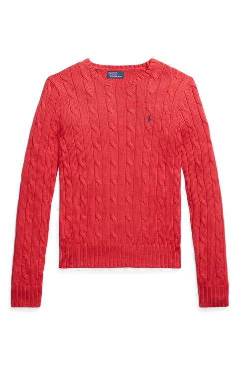Women's Red Cable Knit & Fair Isle Sweaters | Nordstrom Women's Red Cable Knit & Fair Isle Sweaters | Nordstrom