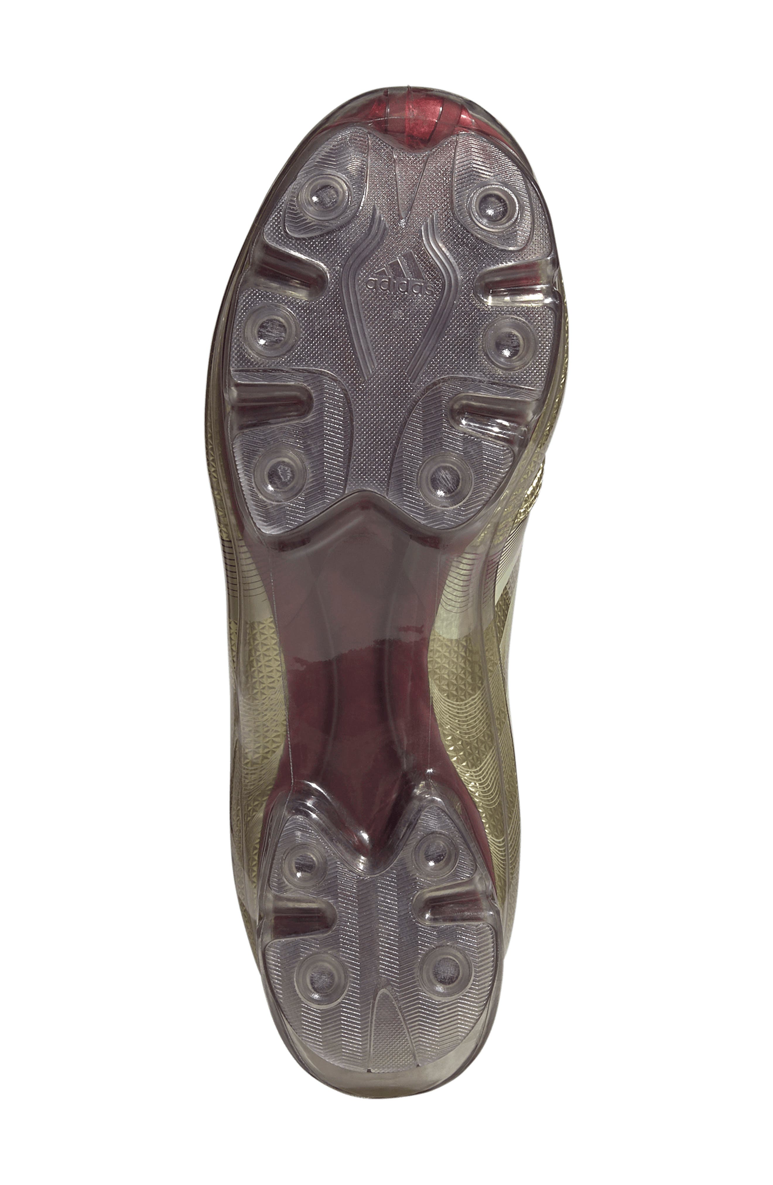 Adiframe F50 Sneaker, Alternate, color, GOLD/ ICE GOLD/ MAROON