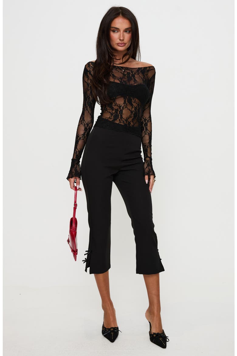 Junah Lace Top, Alternate, color, BLACK