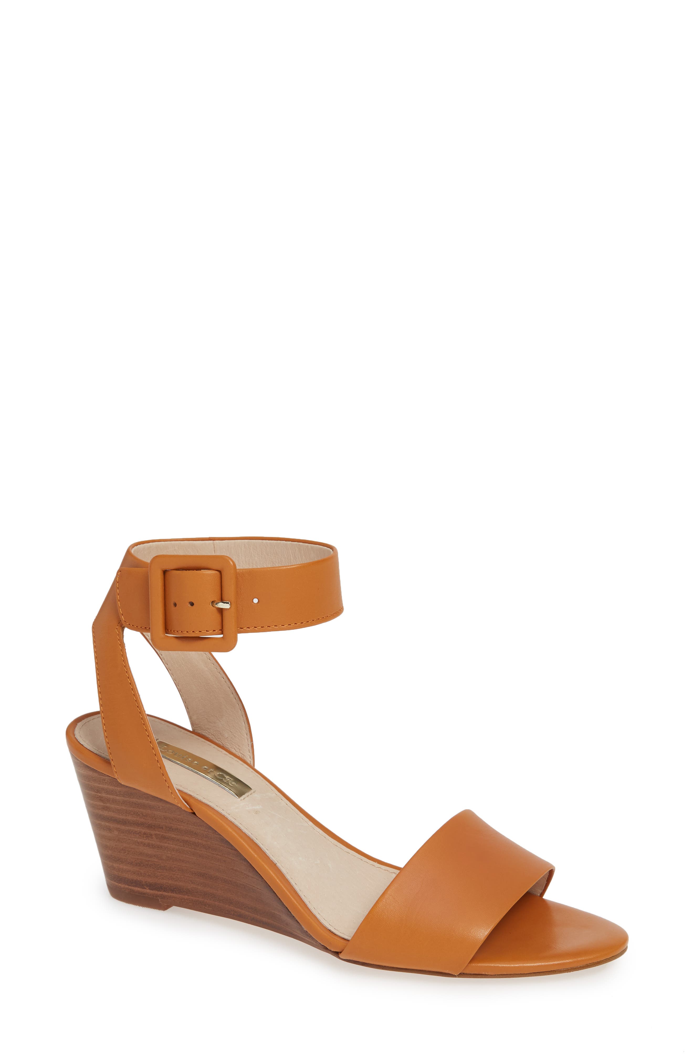 Punya Wedge Sandal, Main, color, SUNSTONE