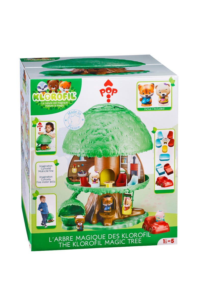 Timber Tots Magic Tree House 16 Piece Playset, Alternate, color, Multicolored