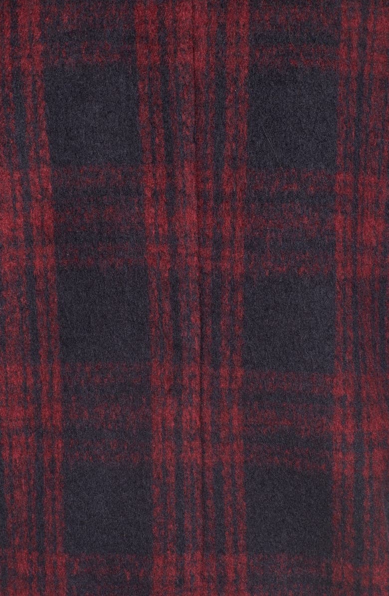 cupcakes and cashmere Brushed Plaid Coat, Alternate, color, 