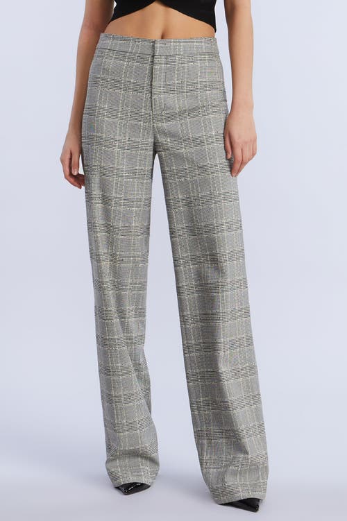 Bcbg Glen Plaid Pant In Multi