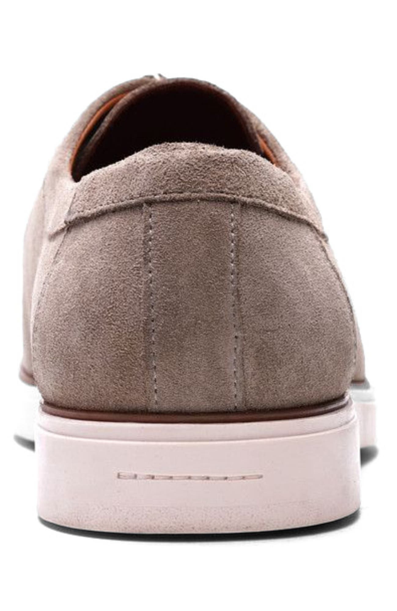 CARLOS SANTANA Morrison Moc Shoe, Alternate, color, Earth Grey Suede