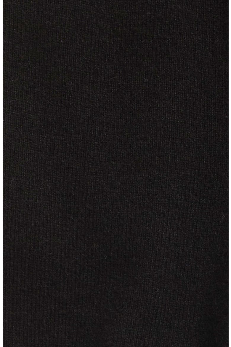 Kids' Thomas Bear Embroidered Cashmere Sweater Joggers, Alternate, color, BLACK