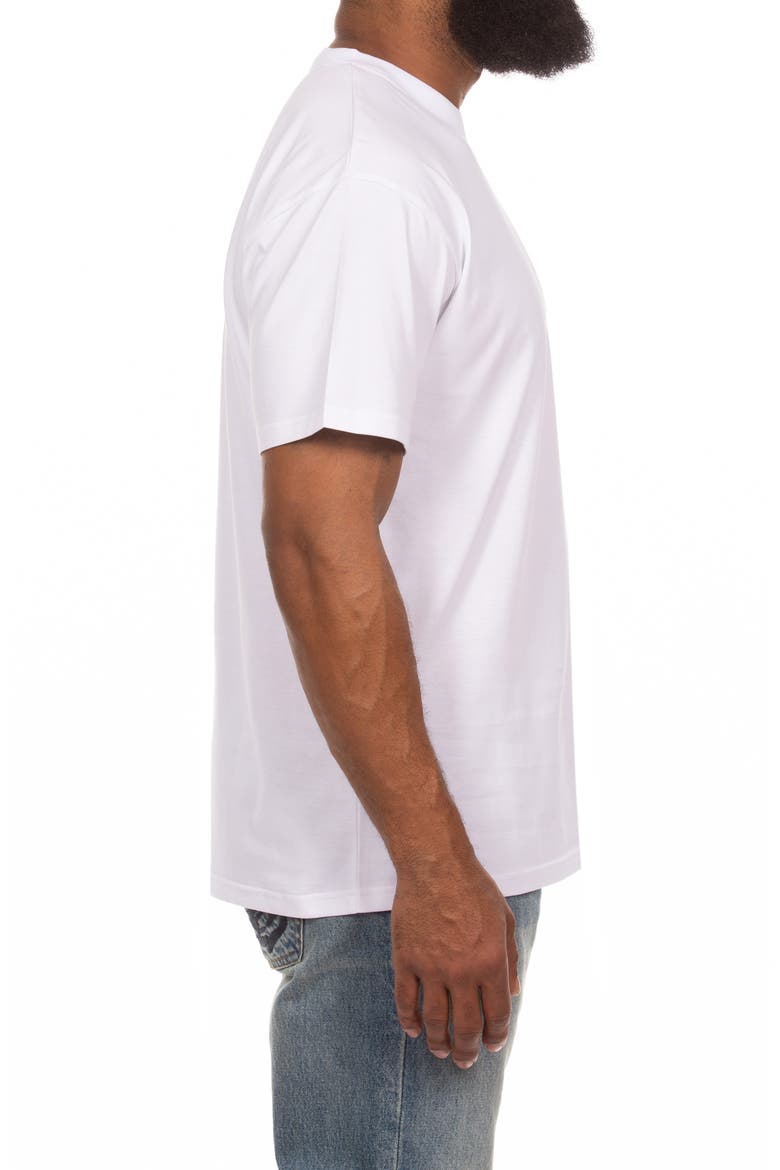 Helmet Graphic T-Shirt, Alternate, color, WHITE
