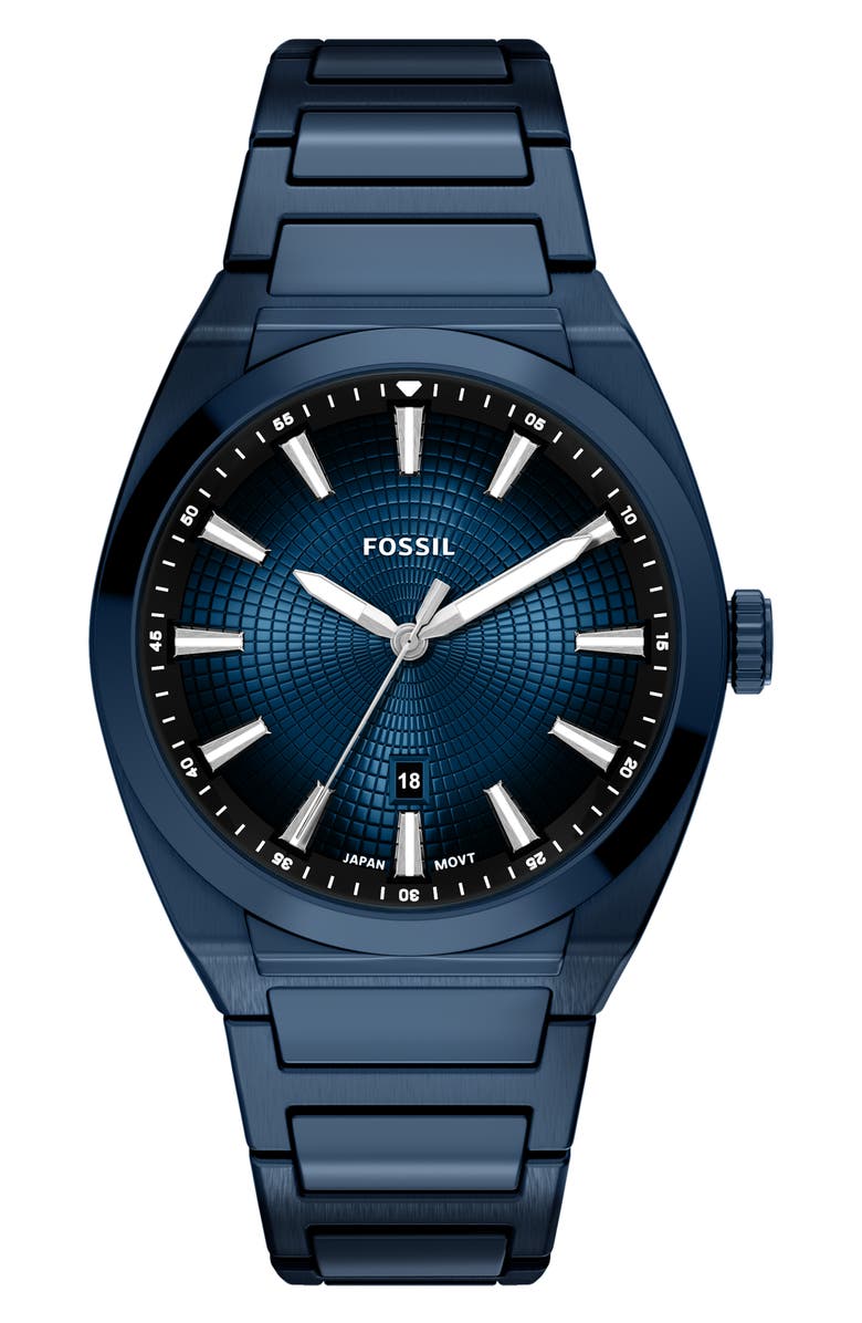 Fossil Everett Bracelet Watch, 42mm, Main, color, 