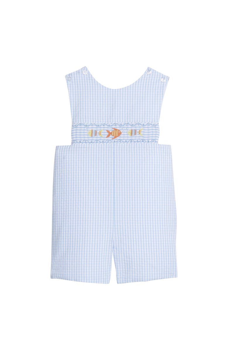 Little English Kids' Smocked Shortall, Main, color, 