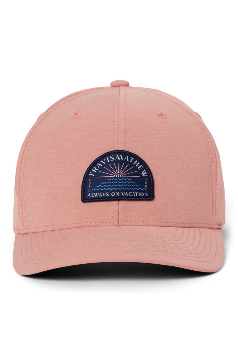 Sea Explorer Snapack Baseball Cap, Alternate, color, TERRA COTTA