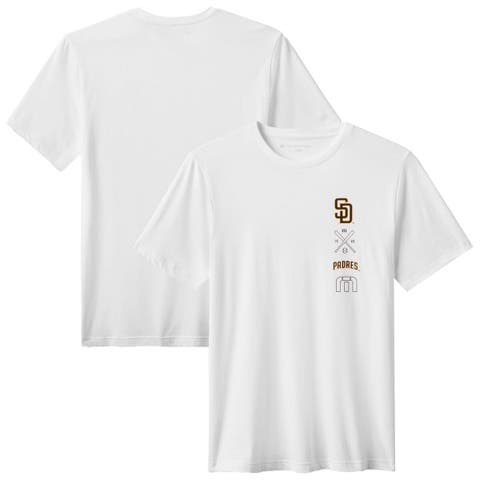 Men's TravisMathew White San Diego Padres Sunset Slam 2.0 T-Shirt