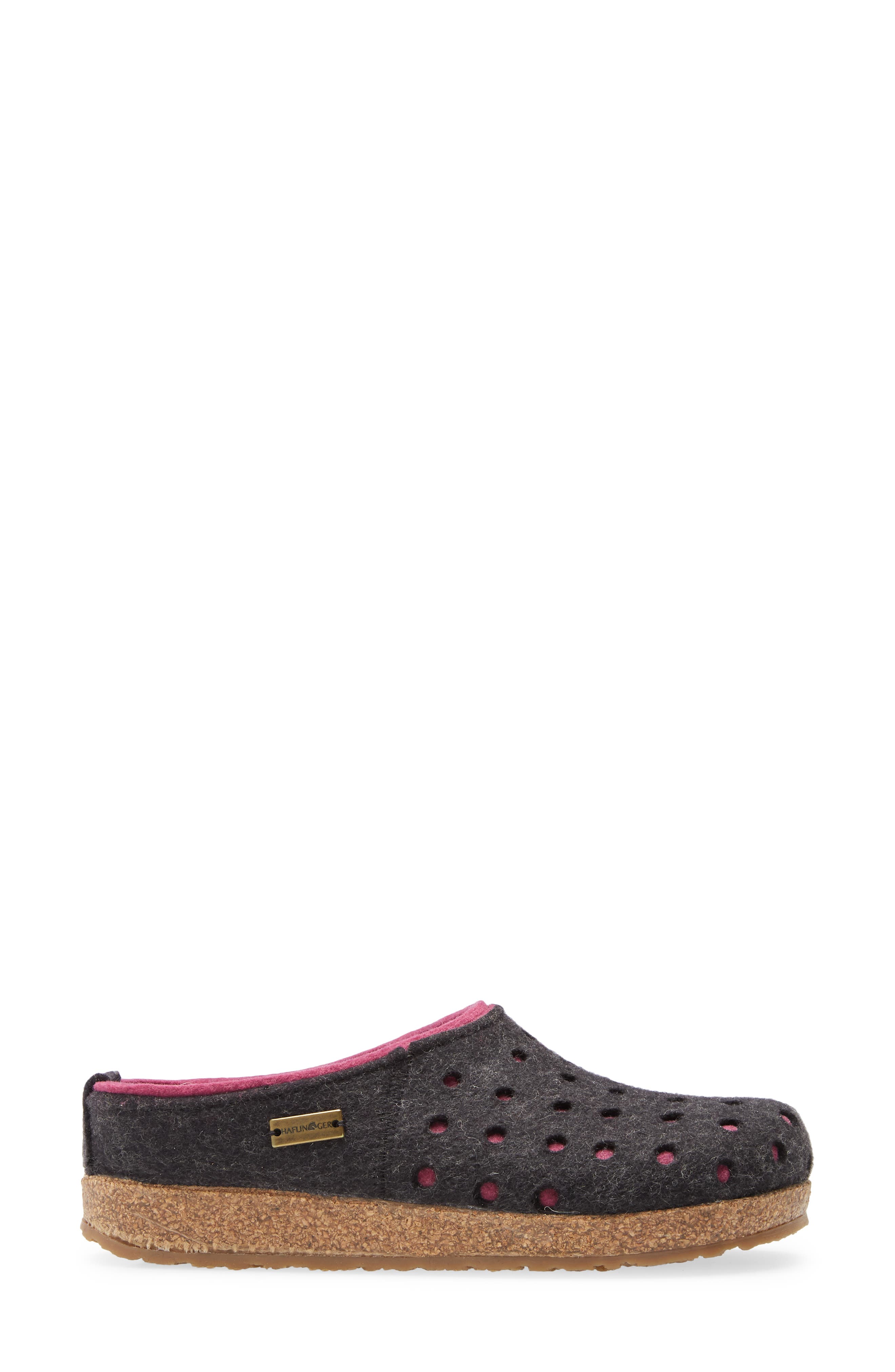 Haflinger Holly Wool Slipper, Alternate, color, 