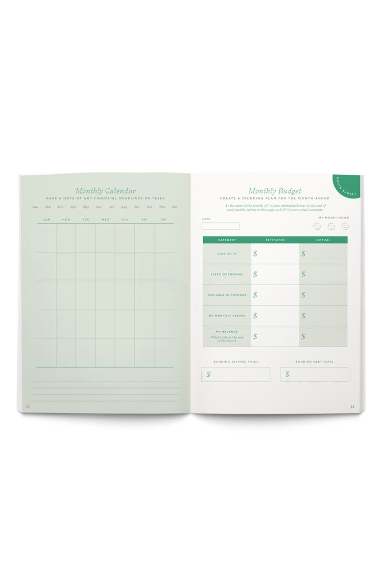 Papier Shine Finance Planner, Alternate, color, 