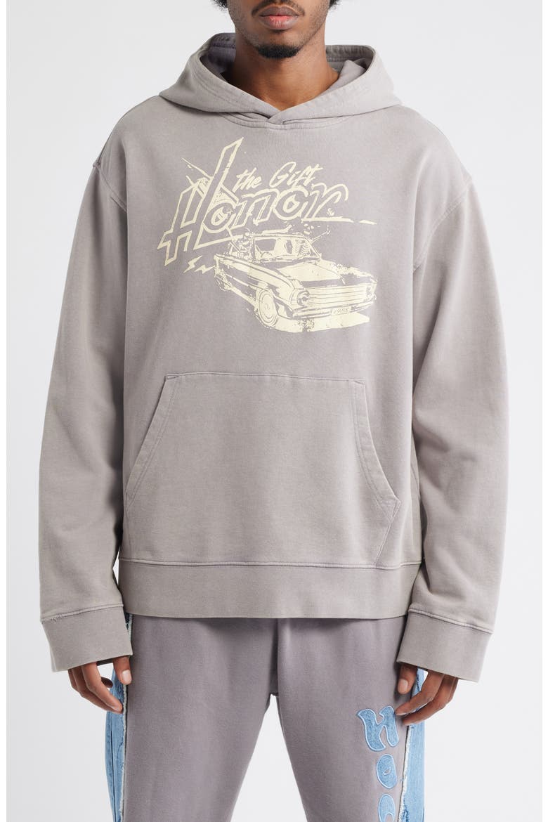 Joyride Cotton Hoodie, Main, color, GREY