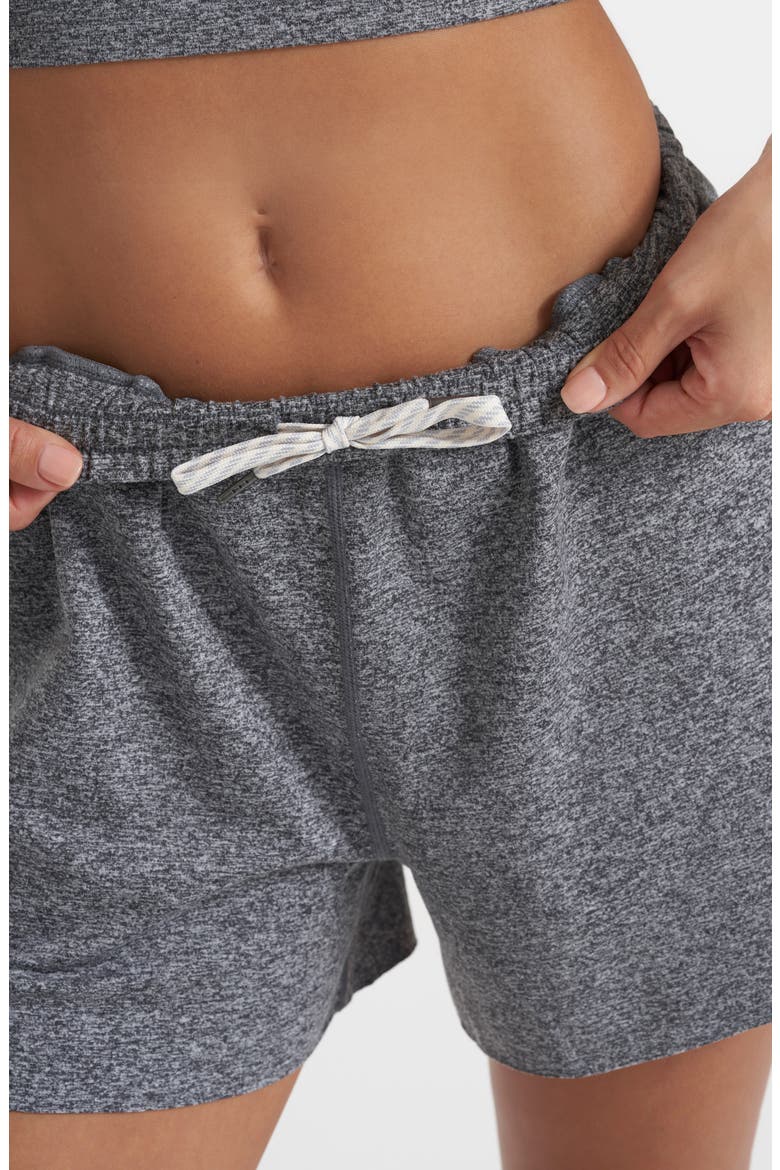 Boyfriend Shorts, Alternate, color, HEATHER GREY