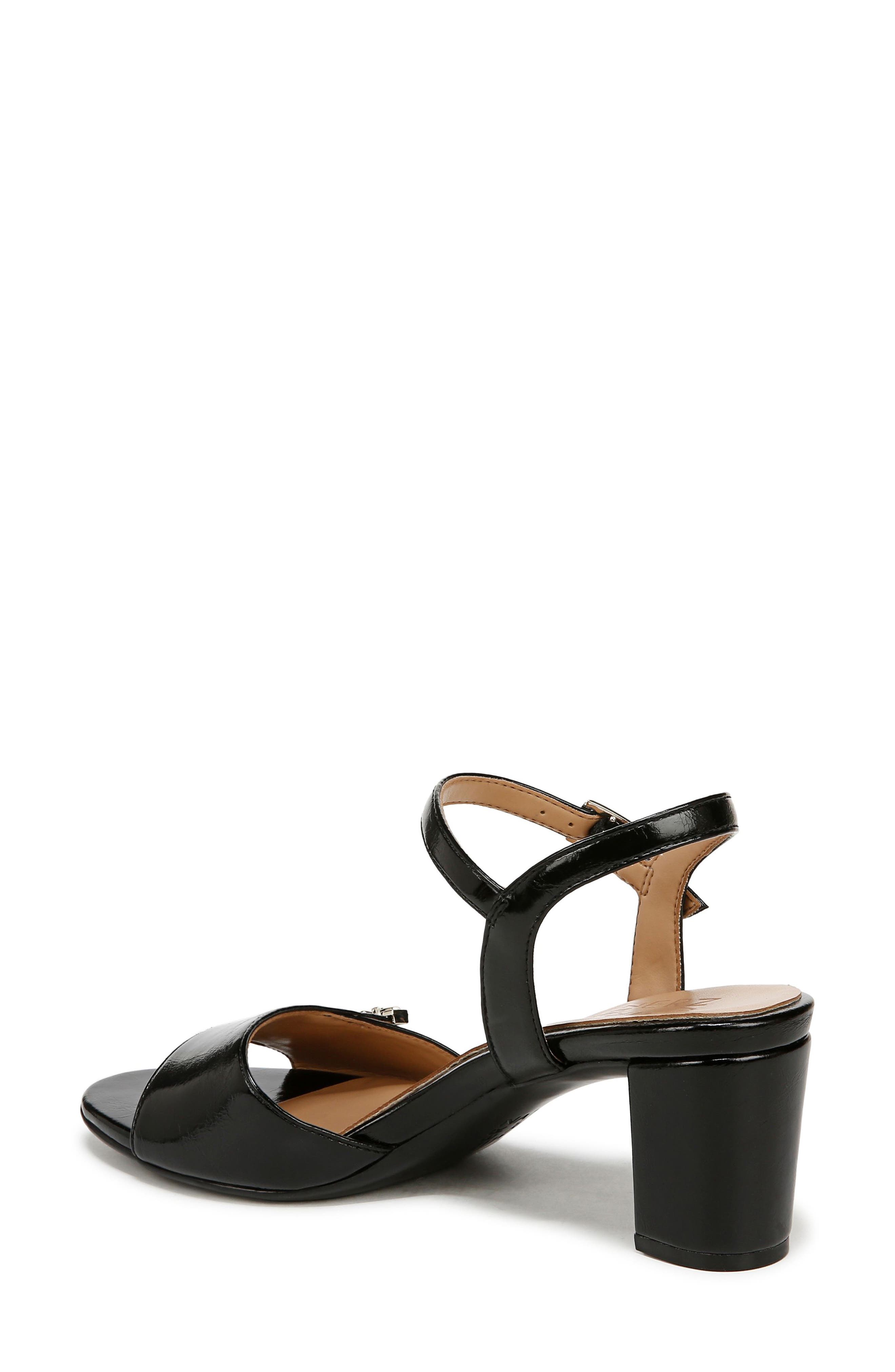 Naturalizer Bristol Ankle Strap Sandal, Alternate, color, Black